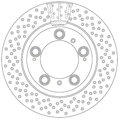 Gran Oferta Juego de discos de freno TRW DF6337S